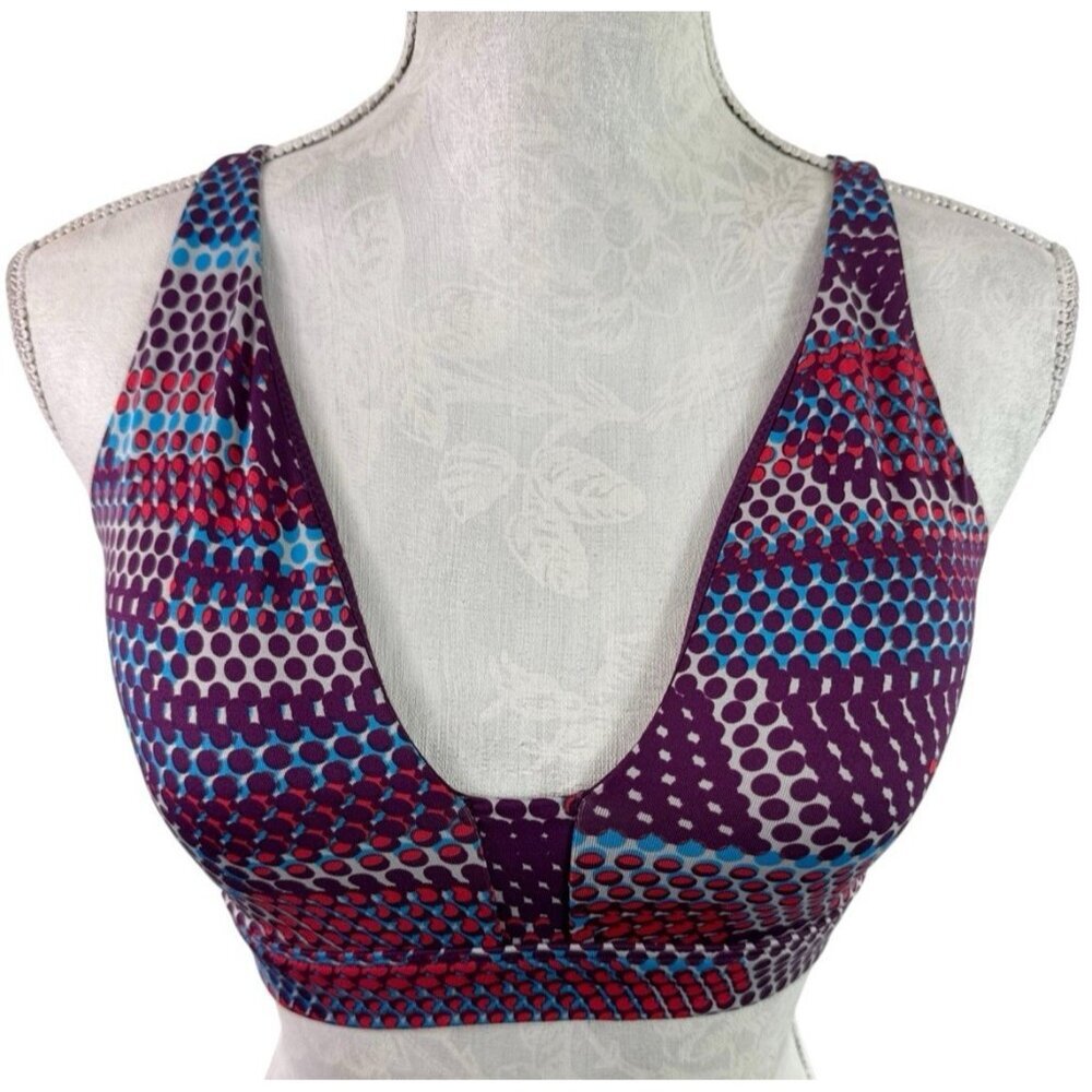 VSX Sport Victoria's Secret Women's S Pullover Strappy Back Sports‎ Bra Purple
